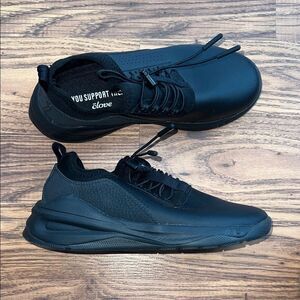 Love Men's Black Athletic Sneakers